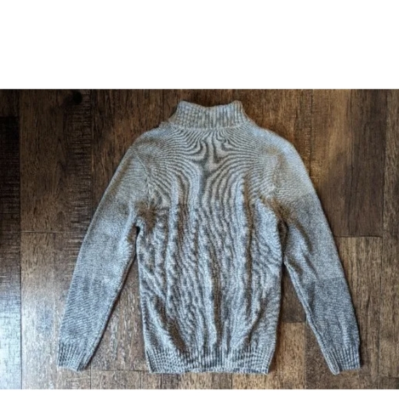 Commerce Carlton Button Mock Neck Sweater Light Gray Youth Sz 16 NWT Stitch Fix - Picture 13 of 16